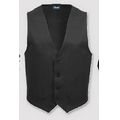 V41 Signature Black Male Fitted Twill Vest (3X-Large)